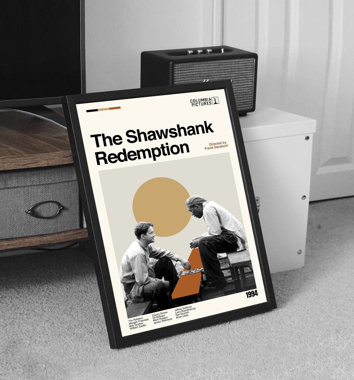 The Shawshank Redemption Poster: Minimalist Movie Art Print
